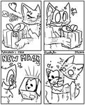 Purrderer &amp; Mewssacre Mask Comic